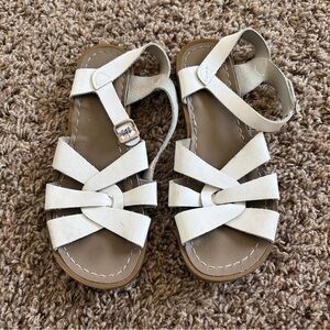 White Salt Water Sandals